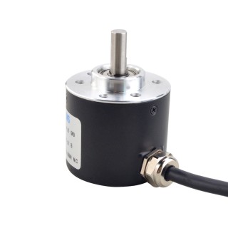 600PPR Incremental Rotary Encoder ABZ 3-Channel 6mm Solid Shaft ISC4006 -  ISC4006-003G-600BZ3-5-24C|STEPPERONLINE